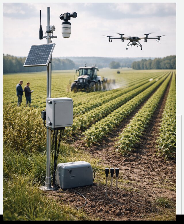 Разработка IoT мониторинга полей в Лыткарине от 8707 р. | АвикейЛтк